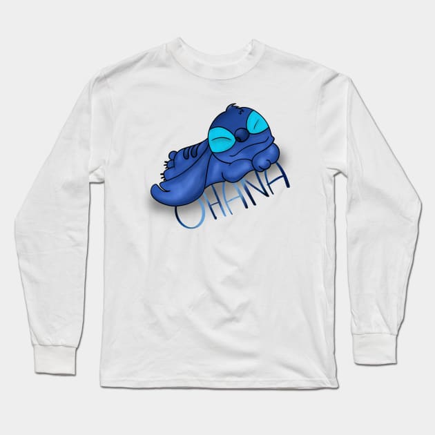 Ohana Long Sleeve T-Shirt by MiniMao design